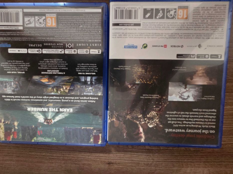 Black myth wukong, 007 first light ps5