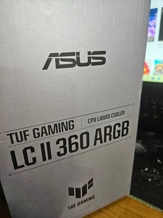 ASUS TUF Gaming LC II 360 ARGB 120mm   чисто ново дори не отваряно гаранция