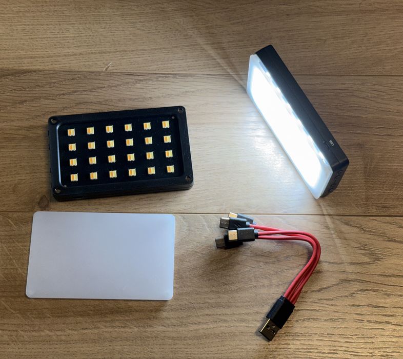 Viltrox video light vlog мини студио осветление