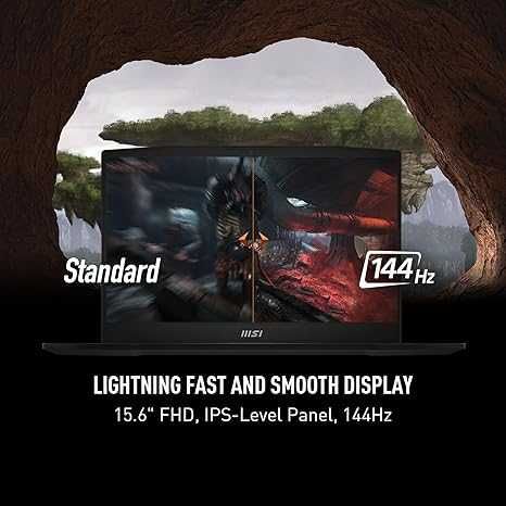 MSI SWORD GF66 R7-8845HS DDR5 8GB SSD 512GB RTX 4050 6G 15.6 FHD IPS