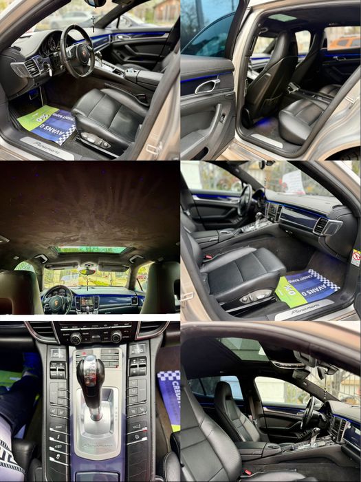 • Porsche Panamera 3.0 Diesel / Extra full / Jante Turbo / Ventilatie / Trapă • Parc Auto / Rate / Garantie 12 luni •