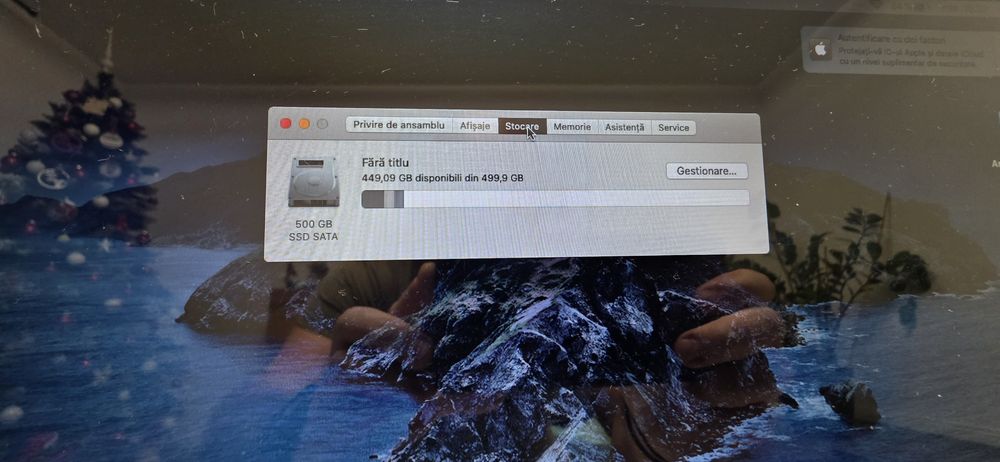 Apple Macbook Pro 15 procesor i5 8 gb DDR3 SSD 500 Gb