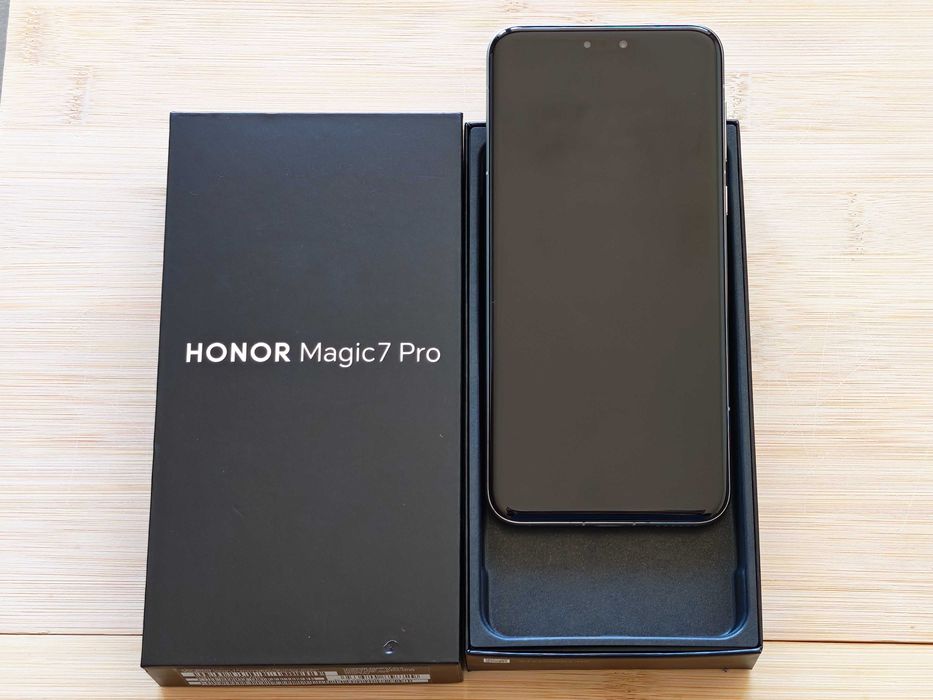 Honor Magic 7 Pro - 512GB/12GB – Неразличим от нов! Гаранция към Vivacom + Допълнителни аксесоари