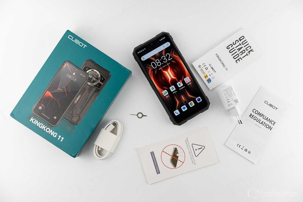 Cubot KingKong 11 5G 32GB RAM 256GB ROM с IP68 защита