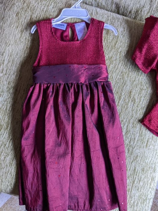 Официална празнична рокля с болеро 18-24 мес.,САЩ