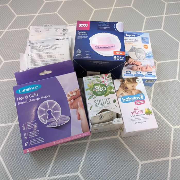 Lansinoh Терапия за гърди 3в1 + пликове,колектори,подплънки за кърмене