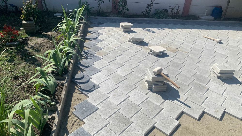 Producător pavaje si pavele din beton aditivat - Model 3D(2/3 culori)