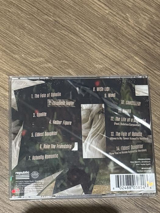 Taylor Swift – The Life of a Showgirl (Limited Edition CD) – 80 лв