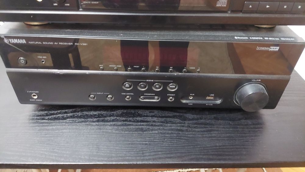 Amplificator yamaha rx v381 și cd player sansui cd x317