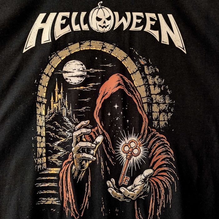 Helloween teniska, размер L, чисто нова