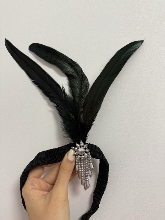 Лента за глава в стил Великият Гетсби