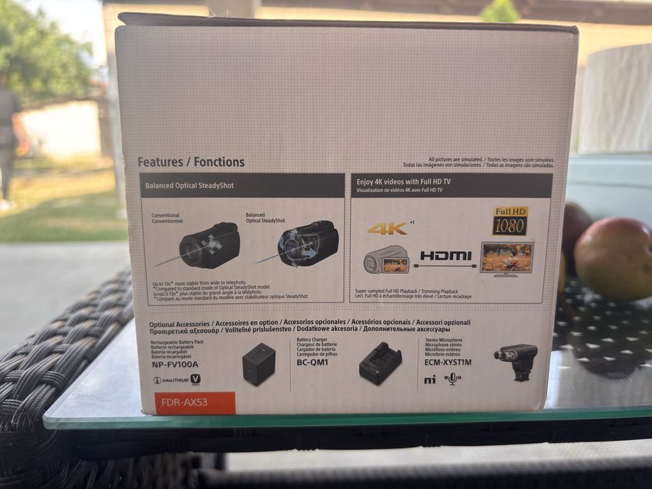 Sony FDR-AX53 cameră video