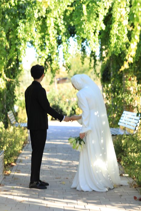 эллегантное свадебное платье