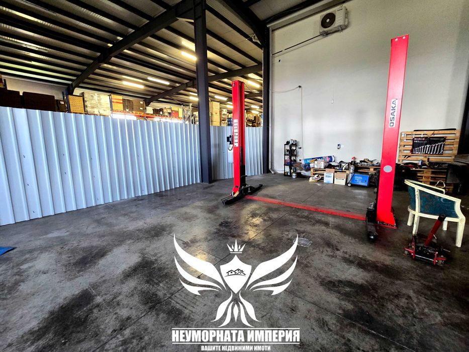 Под наем помещение/склад/цех/сервиз 240кв. Асеновград - Пловдив