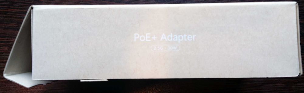 Adaptor alimentare UniFi 2.5G PoE+ (30W) UACC-PoE+-2.5G