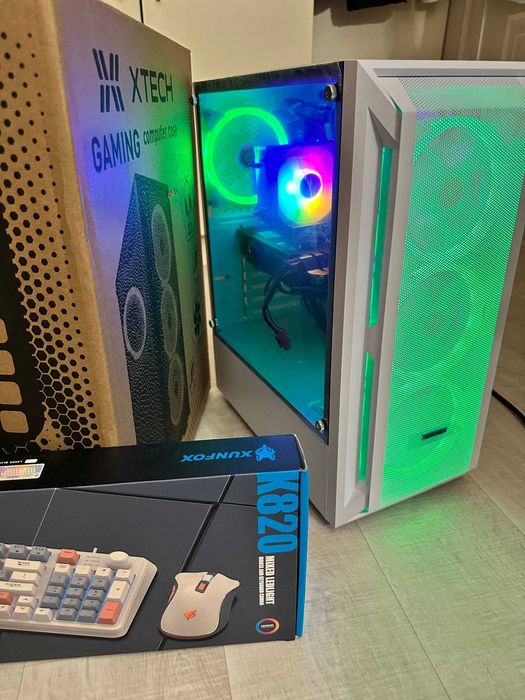 Игровой компьютер/Готовый полный комплект-RX 5500 XT DDR6 8GB/SSD 1 tb