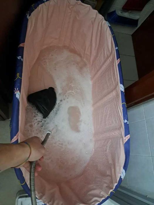 Сгъваема / преносима вана 120/52/56 см