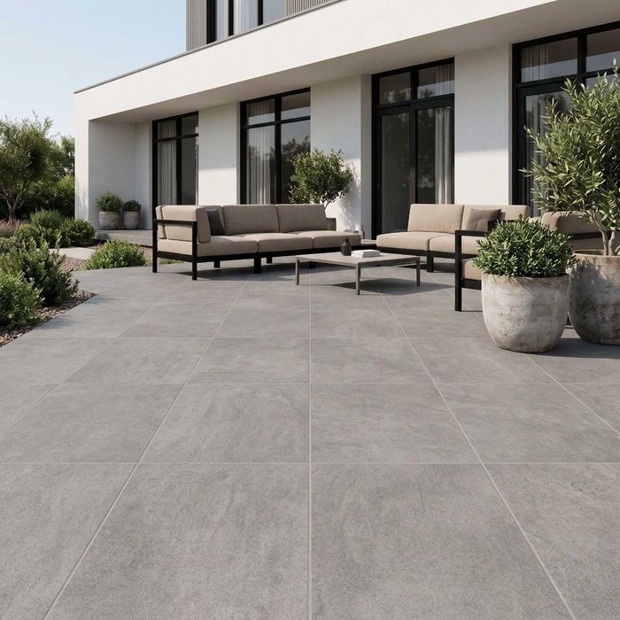 Gresie 2 cm Chill Gris F PCR 600X600X20 R Mat
