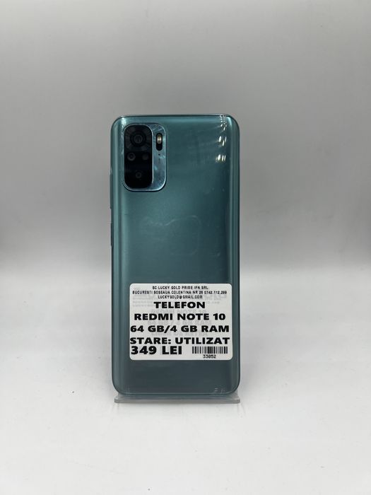Lucky Gold Colentina / Redmi Note 10 / 64 Gb / 4 Gb Ram / #33052