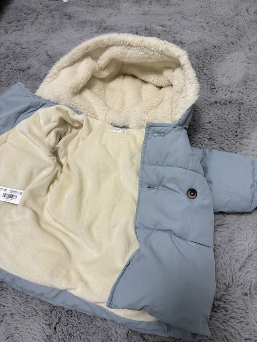 Geaca imblanita Mango + pantaloni imblaniti  98