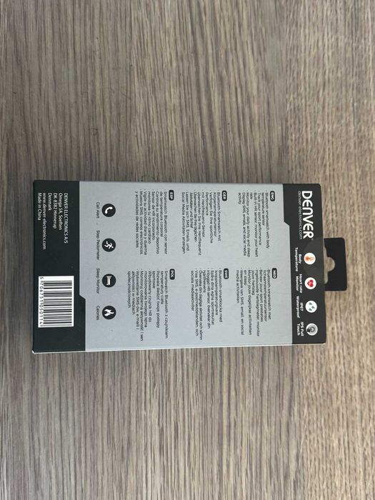 Bluetooth смарт часовник Denver SW-163 - черен - розов