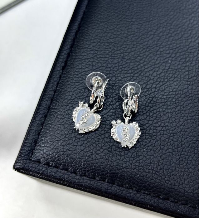 Новые сережки сердца