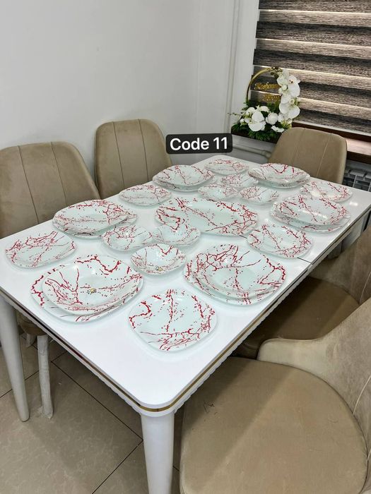 Набор посуды из 25штук Сделано в Иране