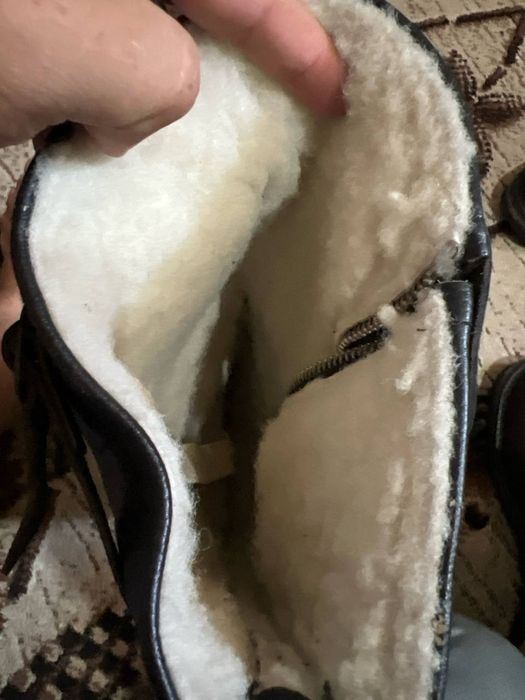 Сапоги лётные меховые