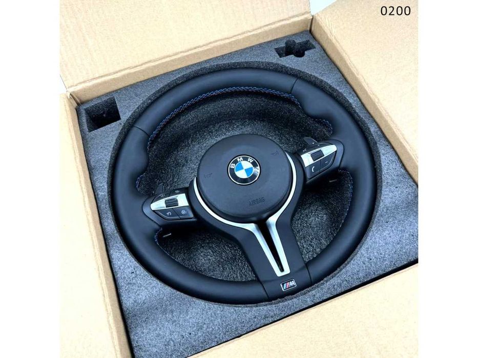 Volan sport M cu fire colorate BMW F 1 F20 2 3 F30 4 X1 X2 X3 X4 X5