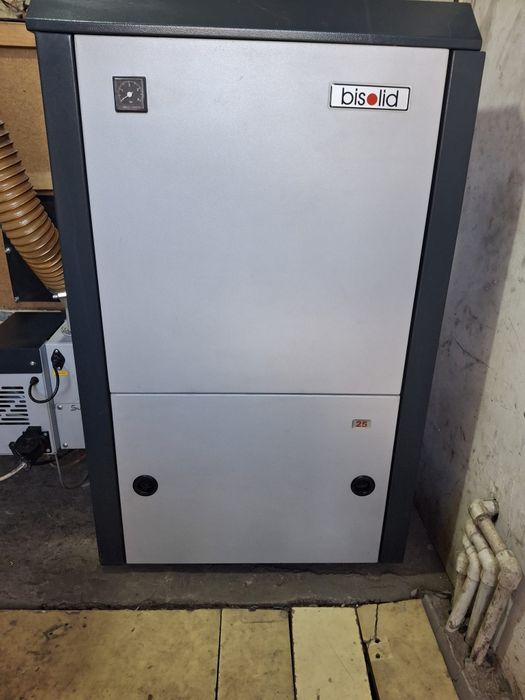 Cazan peleti Biosolid 25 kw