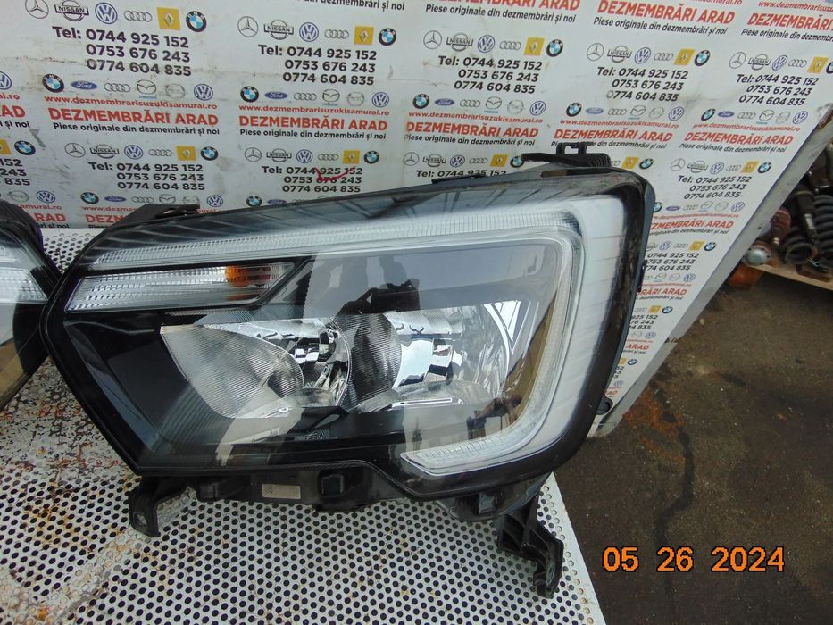 Far Renault Master 4 dupa 2019 faruei stanga dreapta europa master 4 Movano