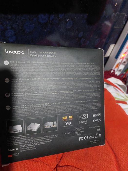 Convertor Digital-Analog (DAC) LAVAUDIO,cu bluetooth