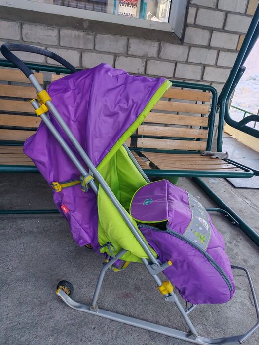 Продам сани-коляску