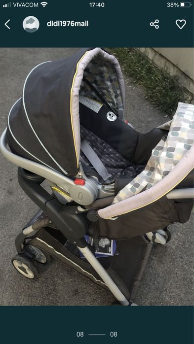 Бебешка количка 3в1 Graco