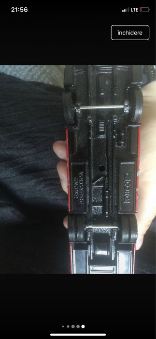 Macheta de colectie CORGI Volvo masina de pompieri UK