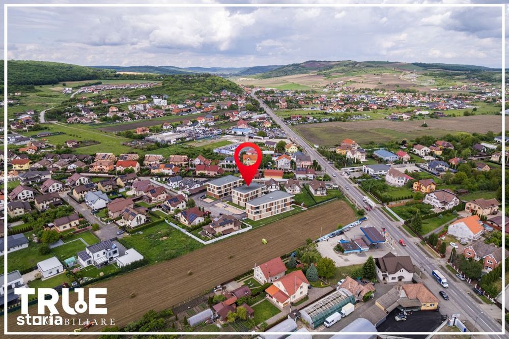 Ap. cu 2 camere, 54m² + terasă, bloc nou, HS Residence!
