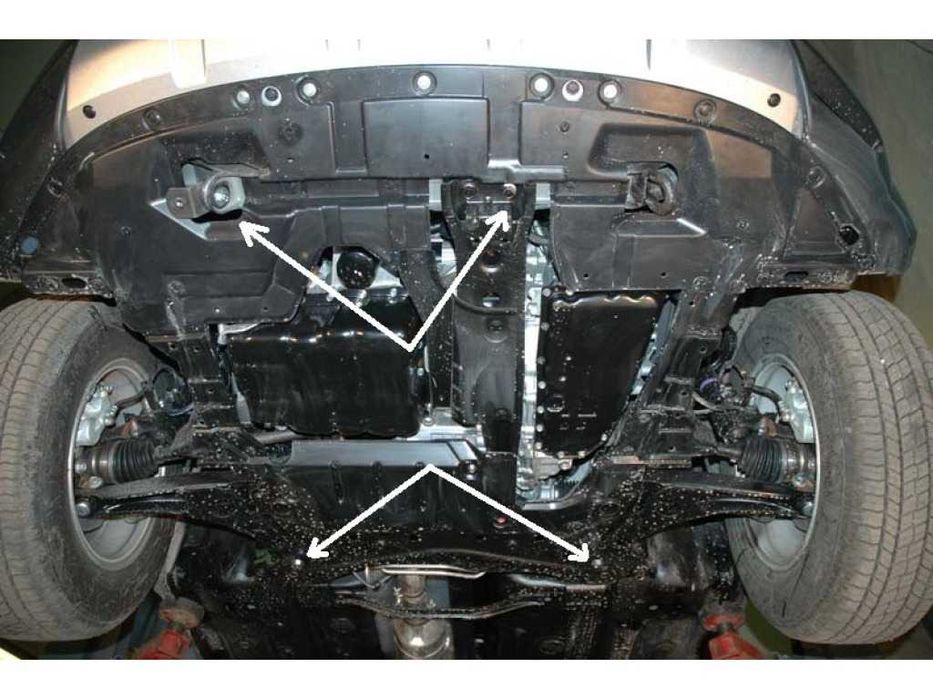 Метална кора под двигател и скорости Citroen C4 Aircross 2012г – 2016г