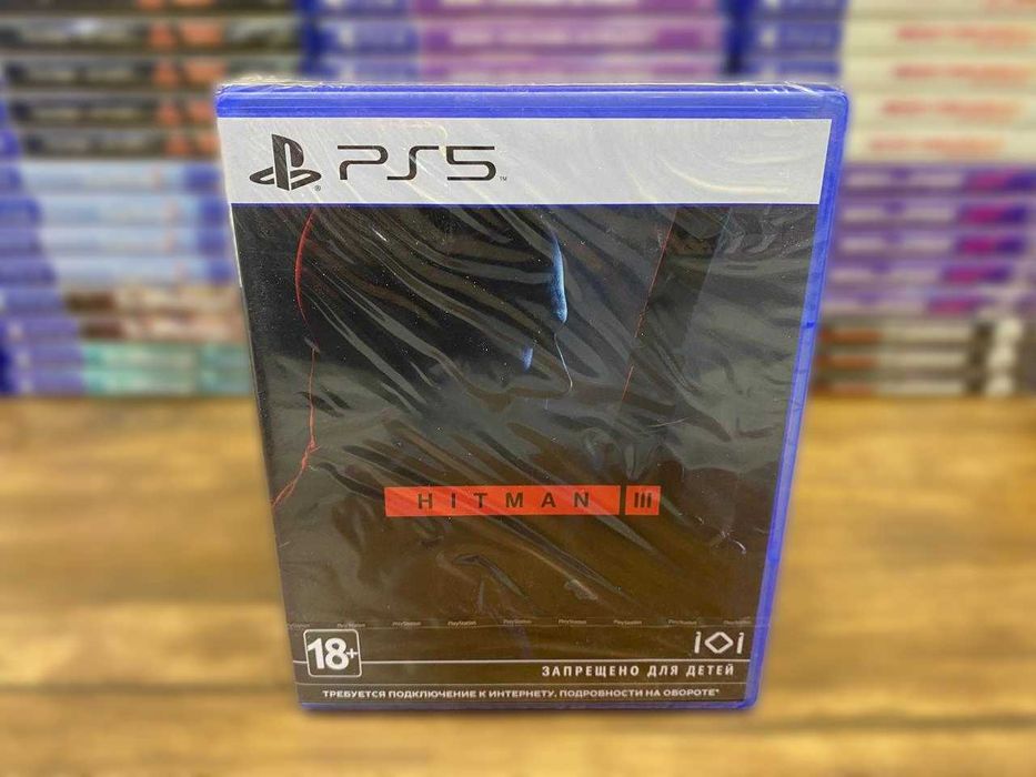 Новый Hitman III PS5/ Хитман 3 Пс5 Большой Выбор Игр