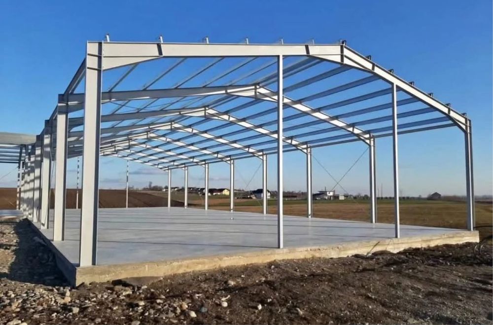 Vand hale si structuri metalice premium,direct producator