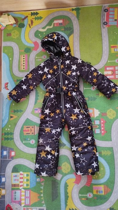 Зимний теплый комбинезон