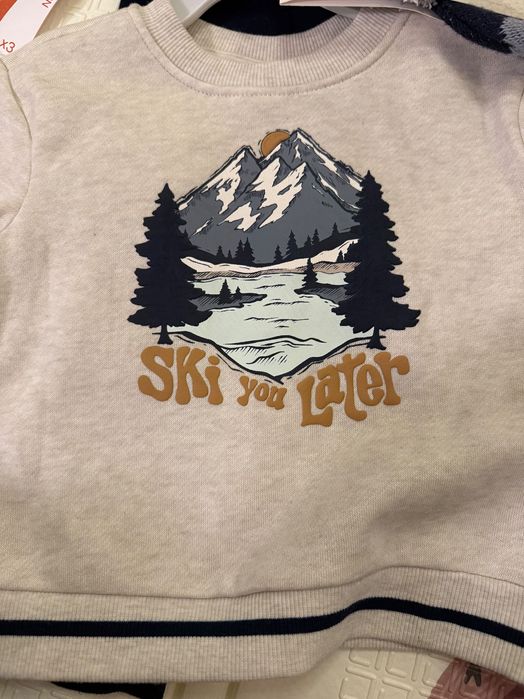 Бебешки комплект от Германия Aspen - блуза с панталон и шапка