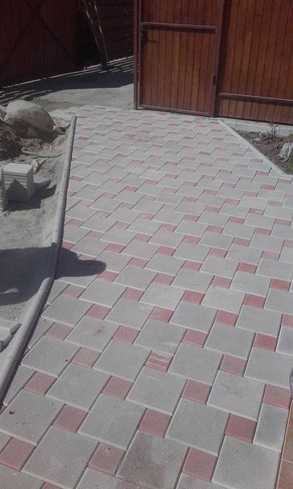 Pavaje si Pavele din beton aditivat - model Retea I