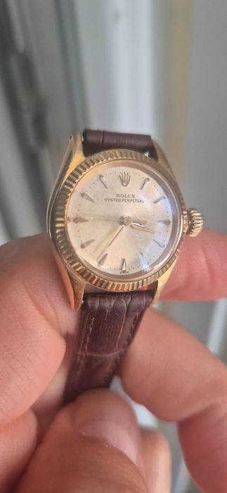 Rolex vintage винтидж 18 карата жълто злато