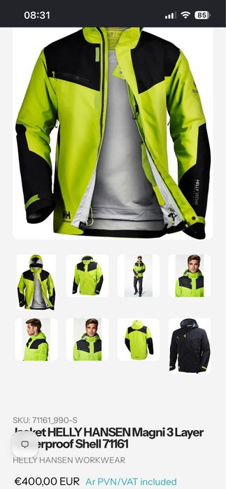 Vand geacă Helly Hansen Magni Shell