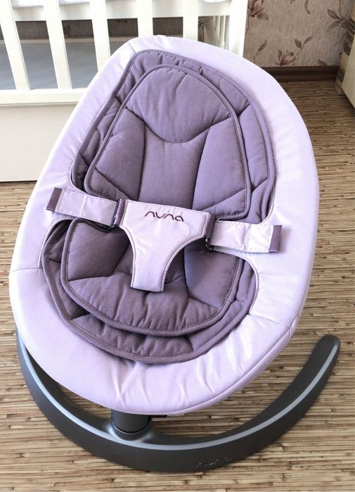 Детский шезлонг Nuna LEAF Curv + электромодуль Nuna LEAF Wind