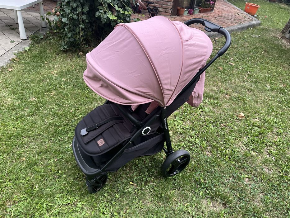 Carucior Kinderkraft Grande Plus 0-22 kg, roz