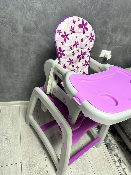 Scaun de masa 2 in 1 Juju eat&play