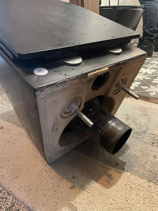 Баня моноблок, мивка с плот