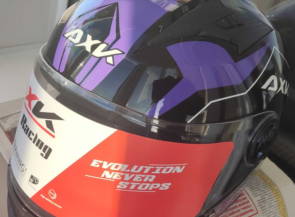 Новый мотошлем .