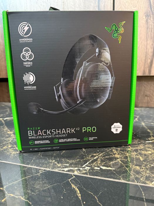 Безжични геймърски слушалки RAZER BlackShark V2 Pro